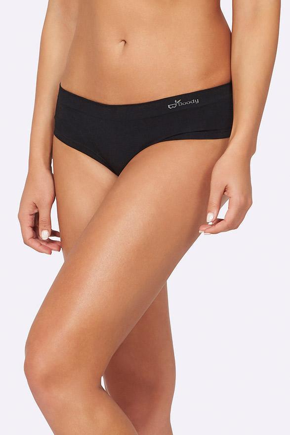 Boody Organic Bamboo Eco Wear Brazilian Bikini Black