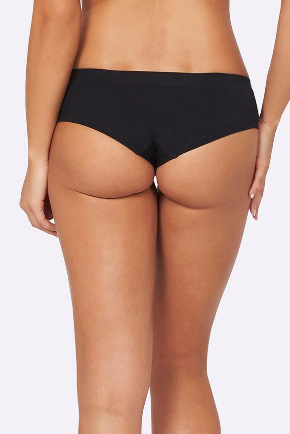 Boody Organic Bamboo Eco Wear Brazilian Bikini Black