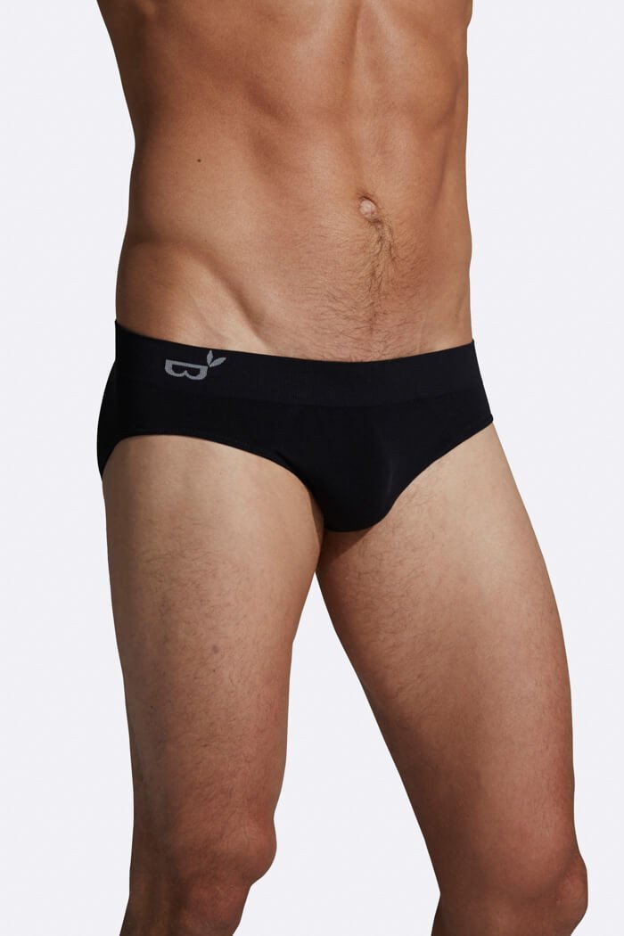 Men's Black Briefs - Boody Organic Bamboo Eco Wear