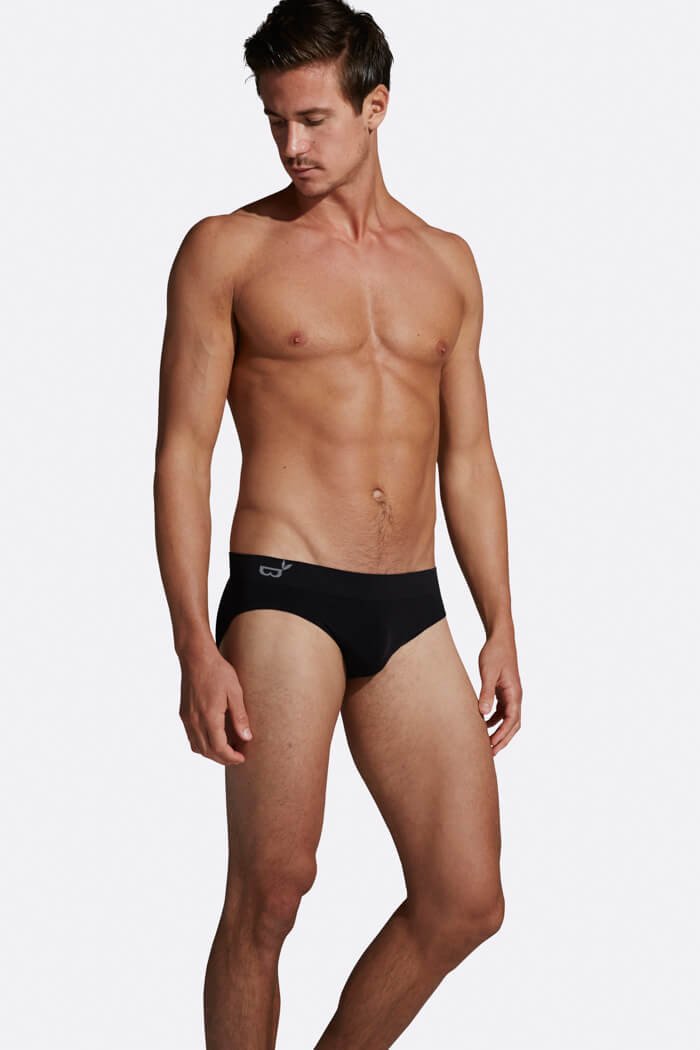 Men's Black Briefs - Boody Organic Bamboo Eco Wear