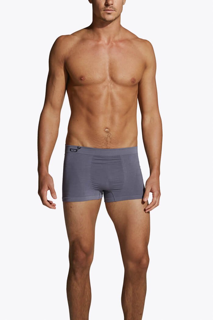 Grey Men's Boxers - Boody Organic Bamboo Eco Wear
