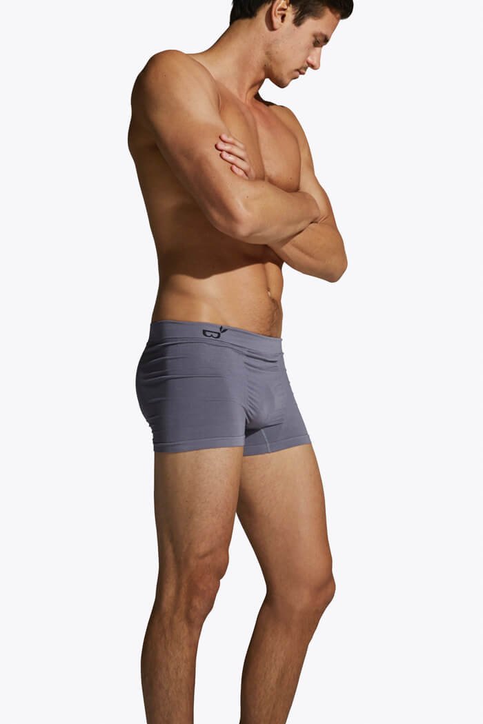 Grey Men's Boxers - Boody Organic Bamboo Eco Wear