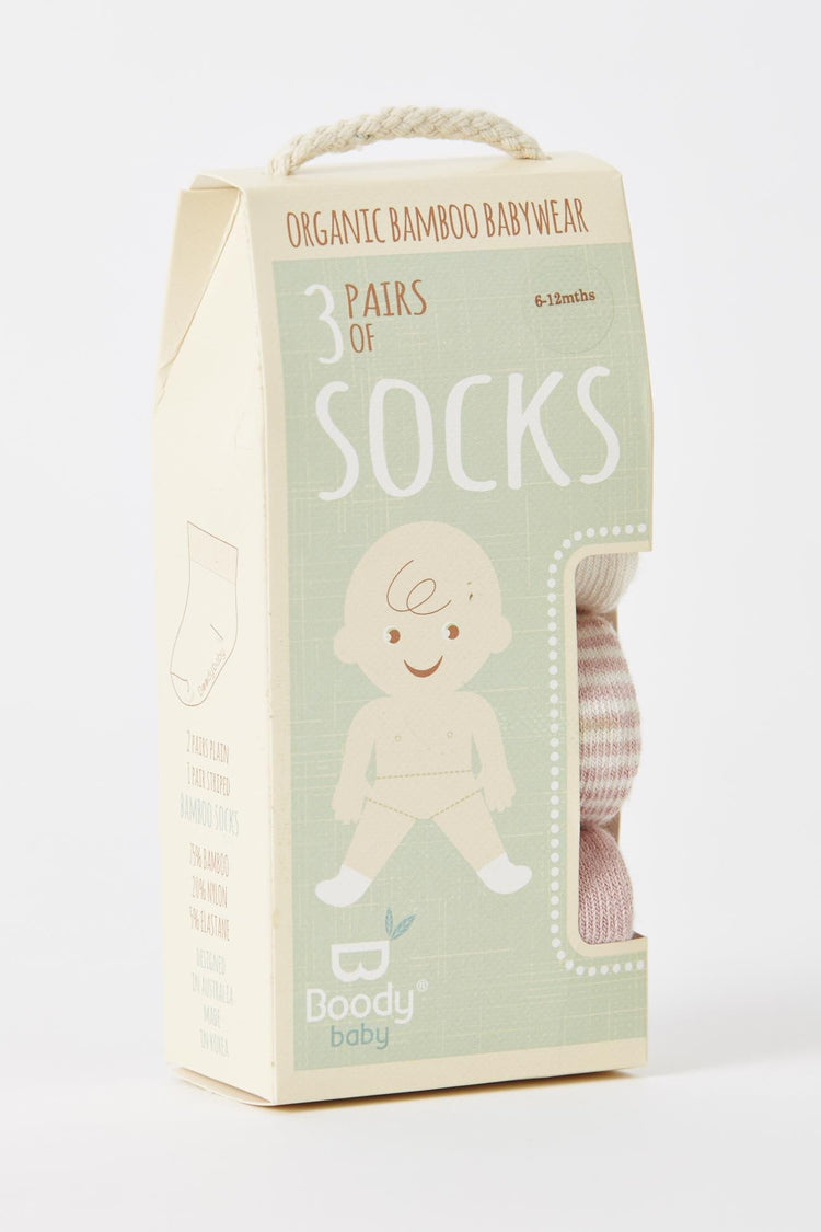 Baby Socks - Boody Baby Organic Bamboo Babywear