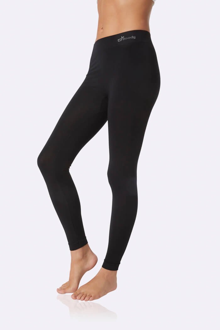 Black Full Leggings - Boody Organic Bamboo Eco Wear