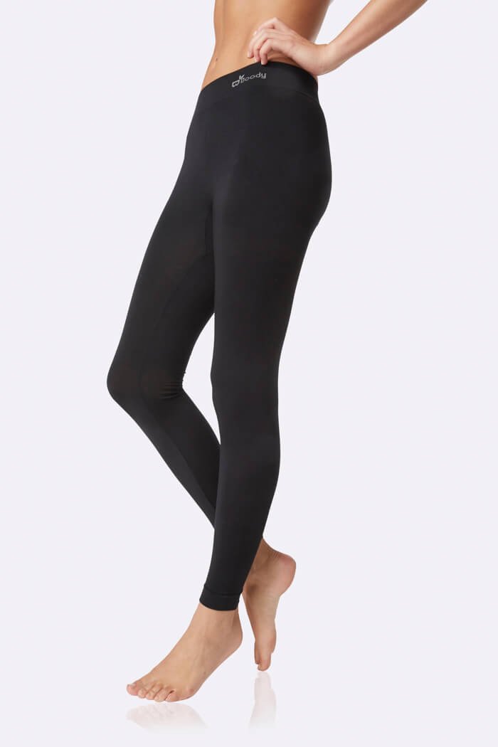 Black Full Leggings - Boody Organic Bamboo Eco Wear