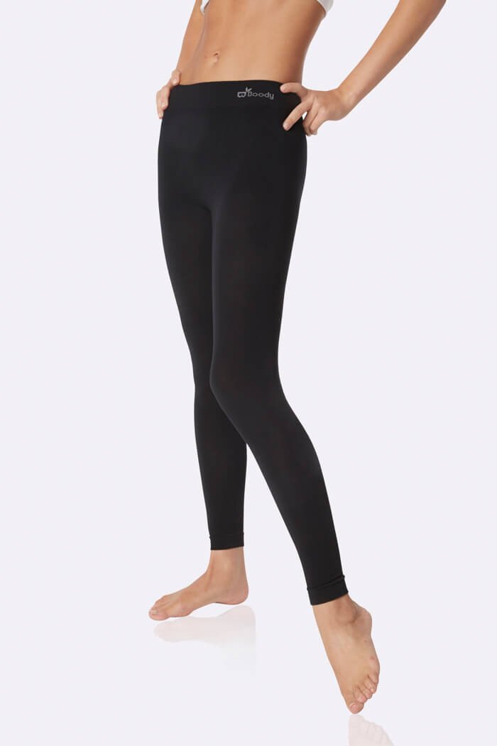 Black Full Leggings - Boody Organic Bamboo Eco Wear
