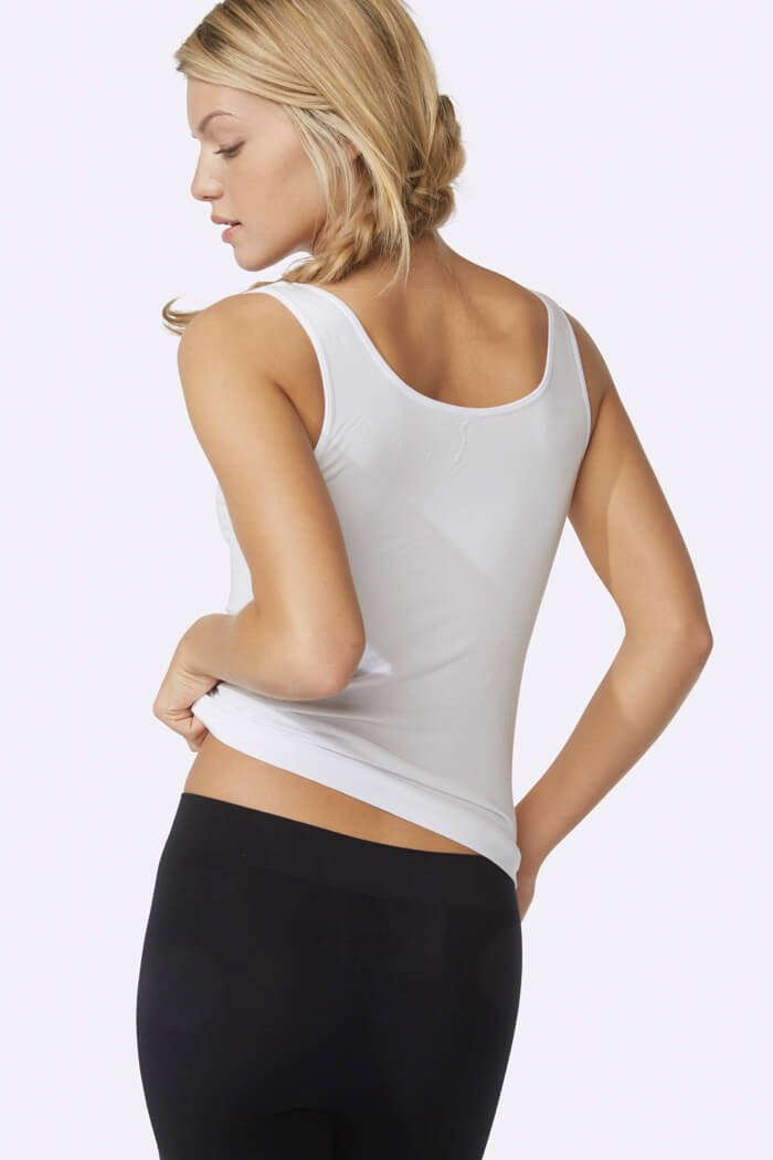 Women's Tank Top White - Boody Organic Bamboo Eco Wear