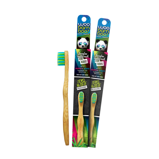 Kids Sprout Supersoft Single Bamboo Toothbrush - Zero Waste Packaging