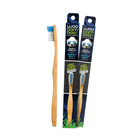 Adult Bamboo Toothbrush - Zero Waste Packaging