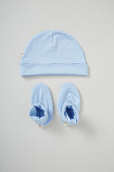 Baby Beanie and Bootie Set - Boody Baby Organic Bamboo Babywear
