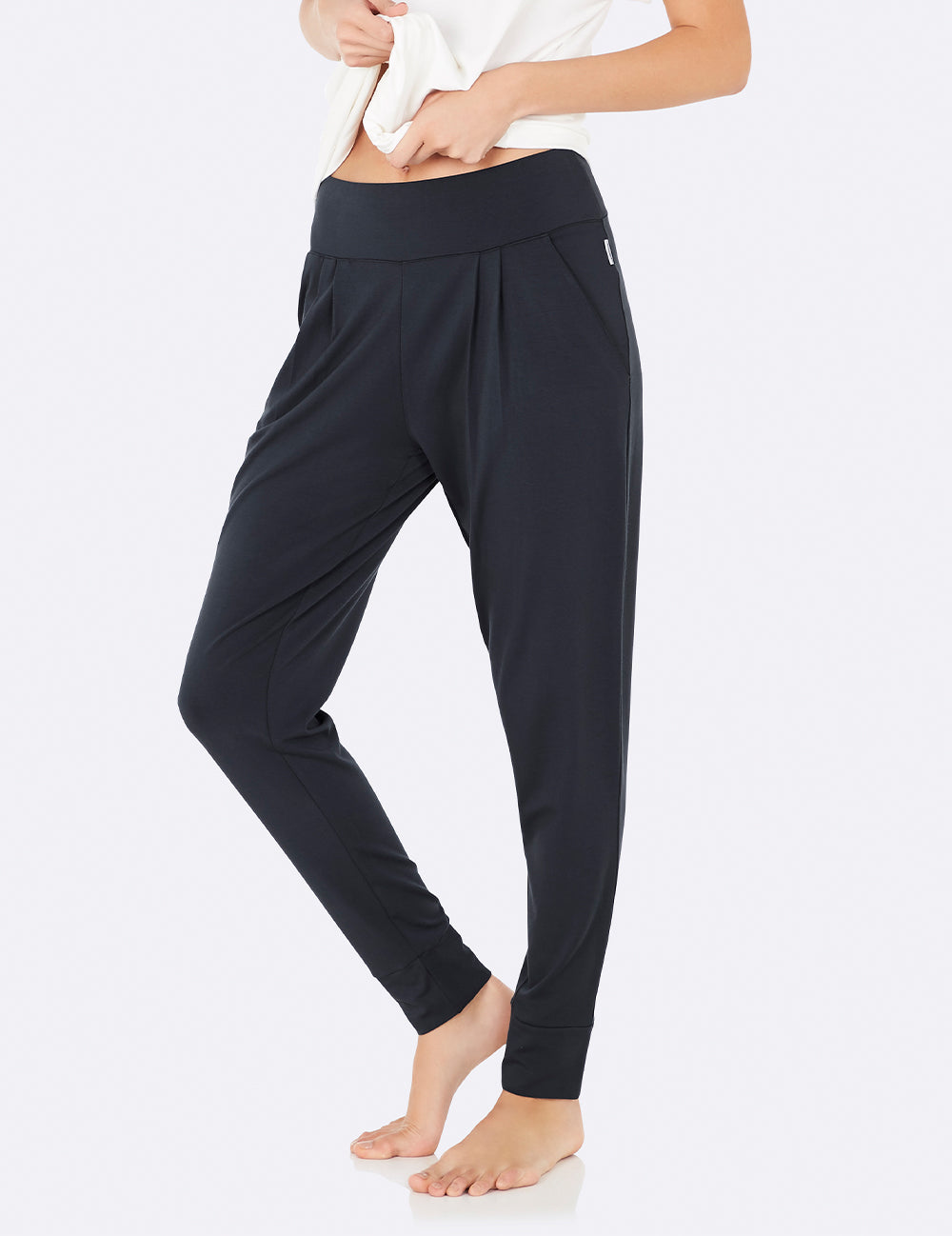 Boody Downtime Crop Pants - Black – babygoodswarehouse