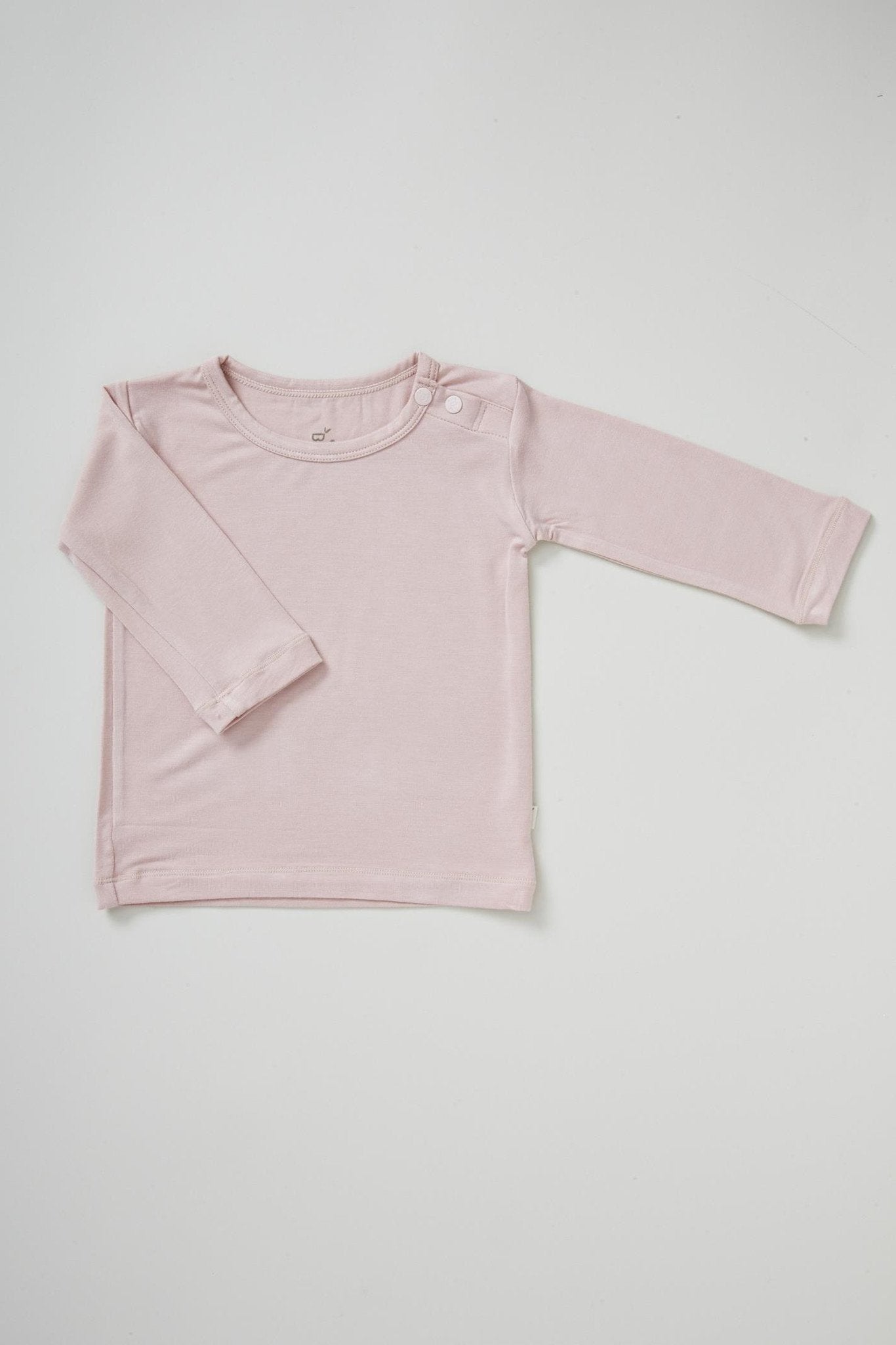 Pink Baby Long Sleeve Top - Boody Baby Organic Bamboo Eco Wear