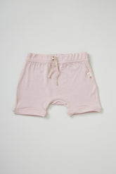Baby Pull on Shorts Pink - Organic Bamboo Eco Wear