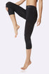 3/4 Black Leggings - Boody Organic Bamboo Eco Wear