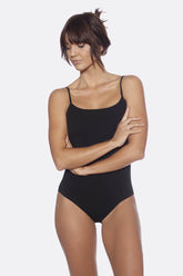 Black Cami Bodysuit - Boody Organic Bamboo Eco Wear